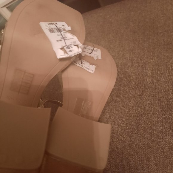 Dolce Vita Albany Block Heel Gold Snake Sandal, size 9.5 - Picture 7 of 7